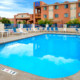 Pool and Motel 6 Exterior